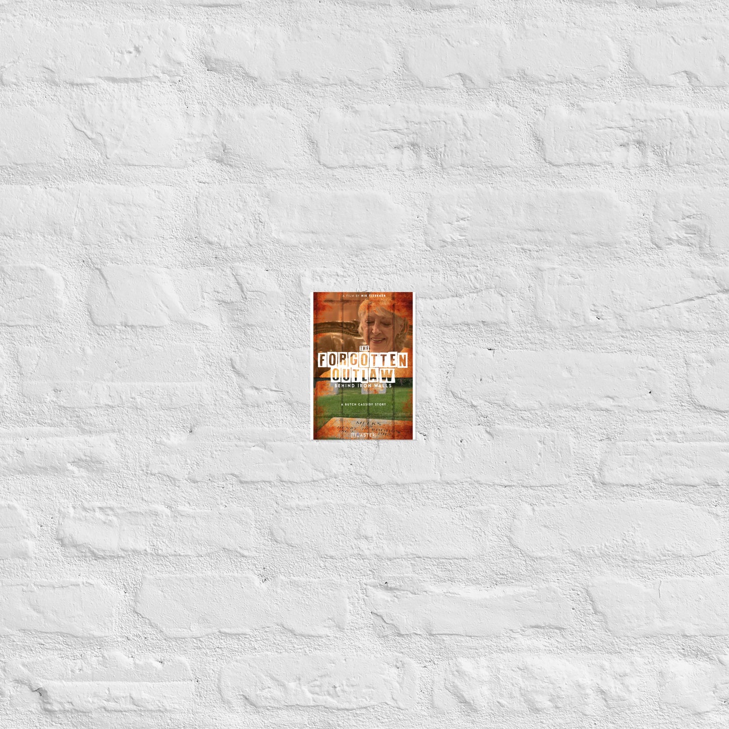 "Behind Iron Walls" Wall Poster